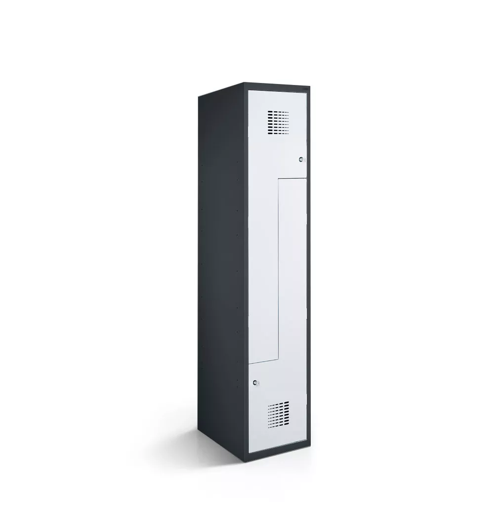 L locker 2 doors width 30 cm