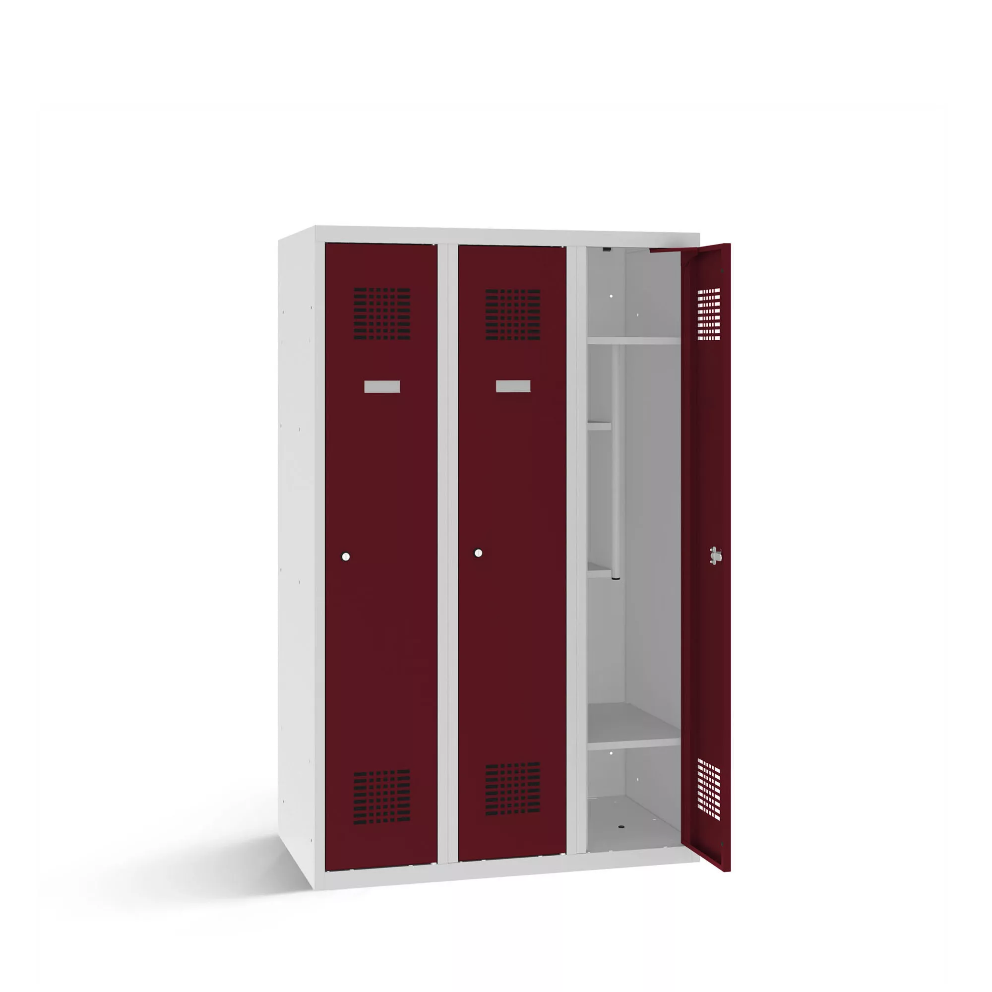 Vestiaire pour enfant 3 portes - 90 cm de largeur