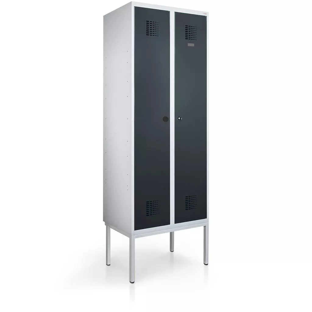 Double clothes locker width 60 cm