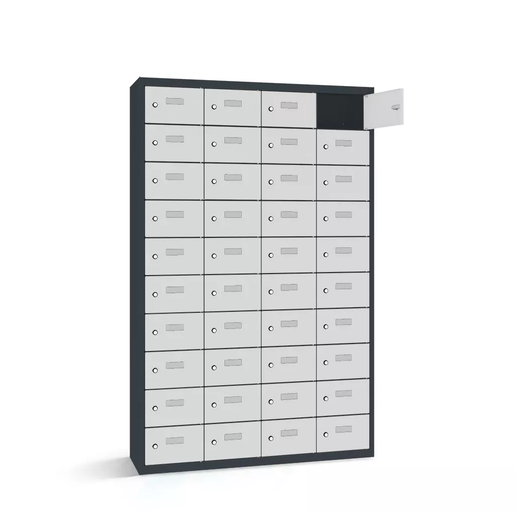 Valuables cabinet 40 compartments 115x50