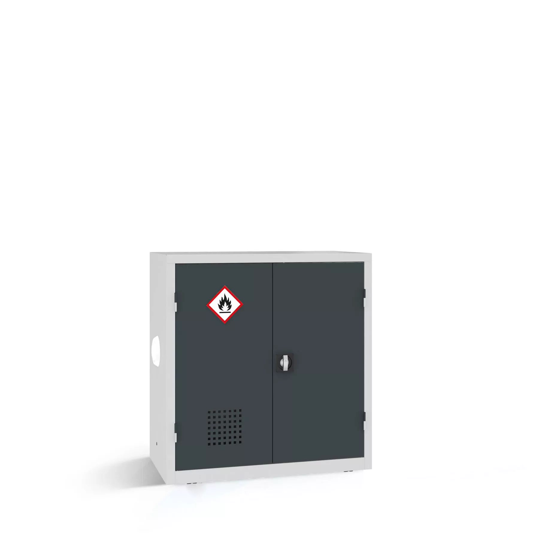 Armoire basse multifonction - stockage de produits chimiques - 100 cm de largeur