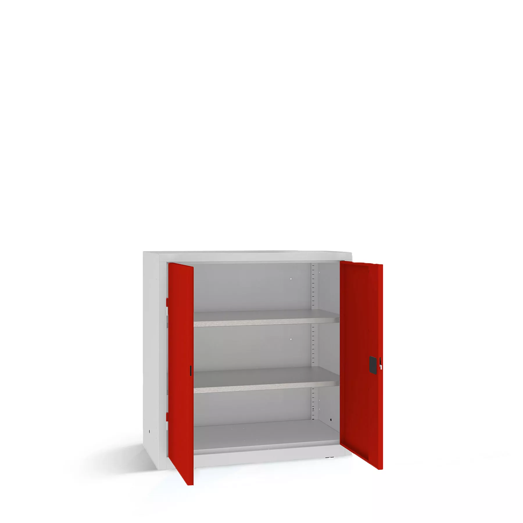Armoire pour charges lourdes - 2 étagères - 100 cm de largeur