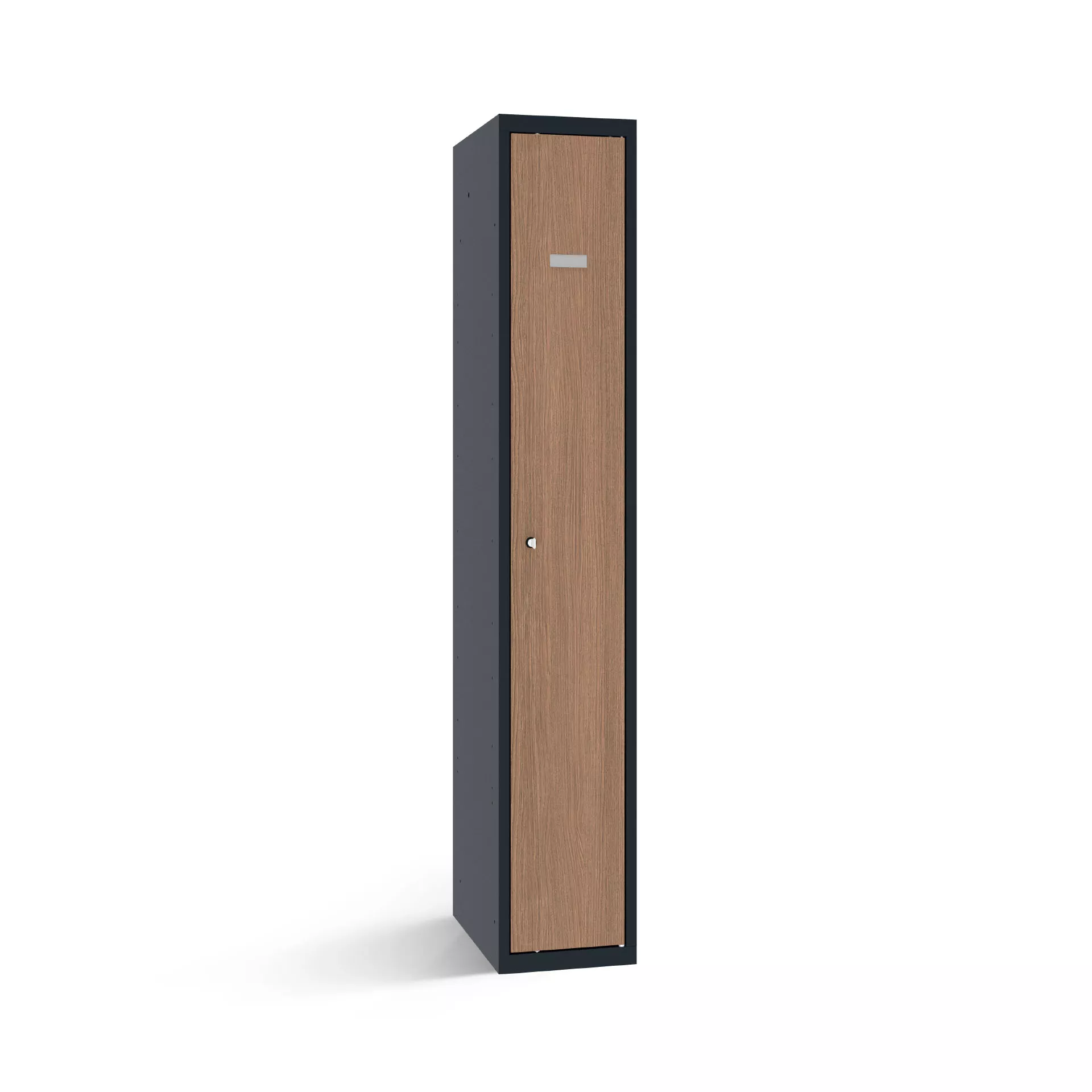 Armoire vestiaire, 1 compartiment, socle court.