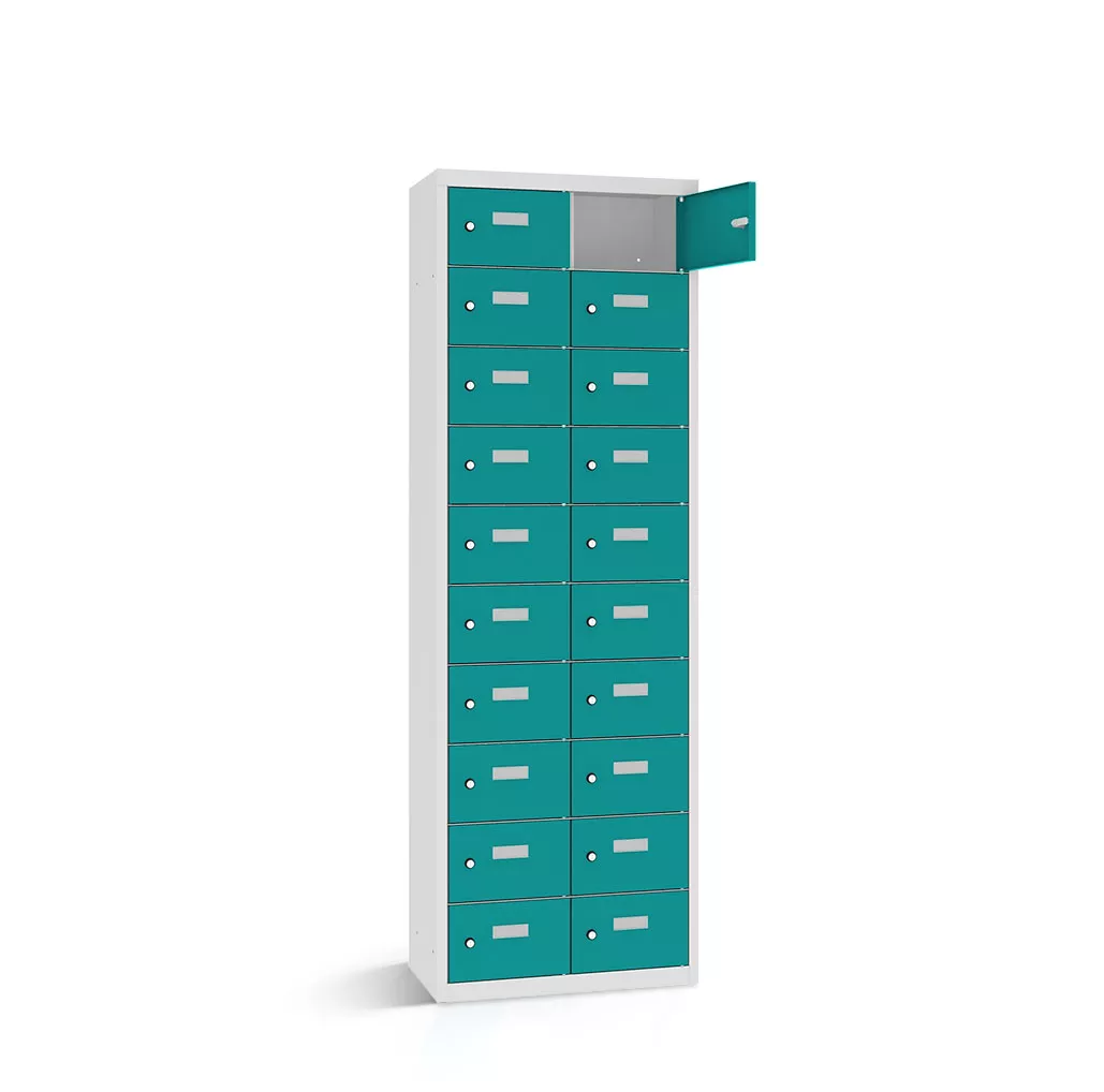 Valuables cabinet 20 compartments 60x50