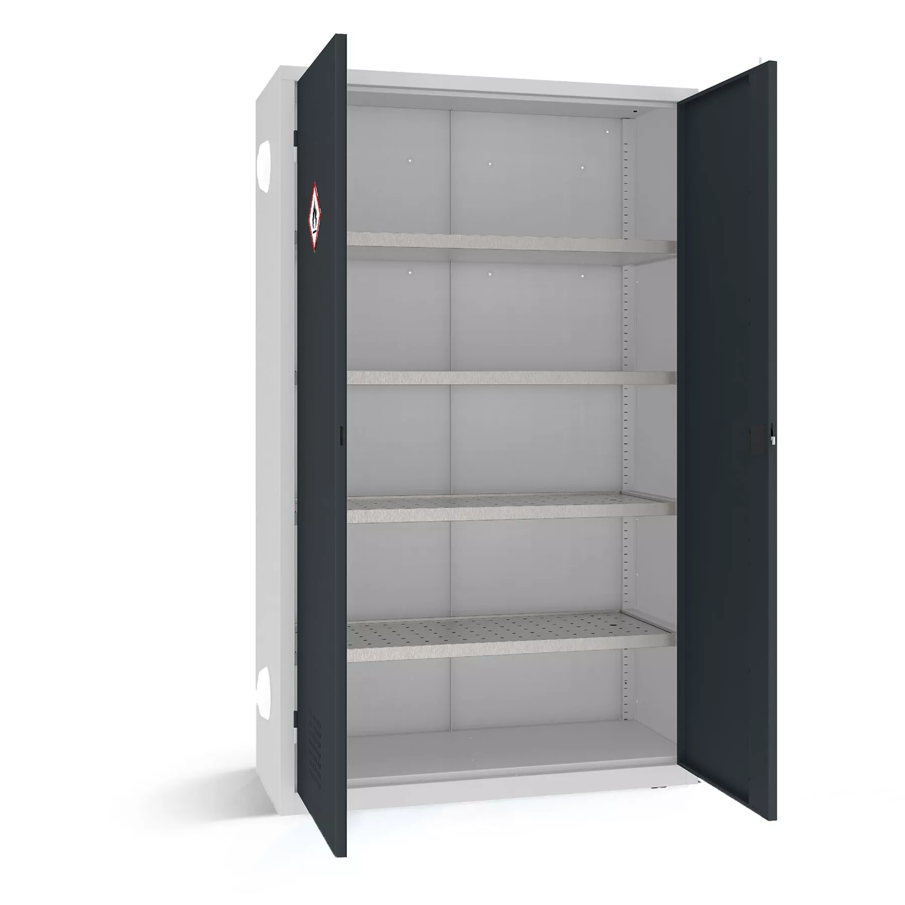 Armoire multifonction - stockage de produits chimiques - 120 cm de largeur