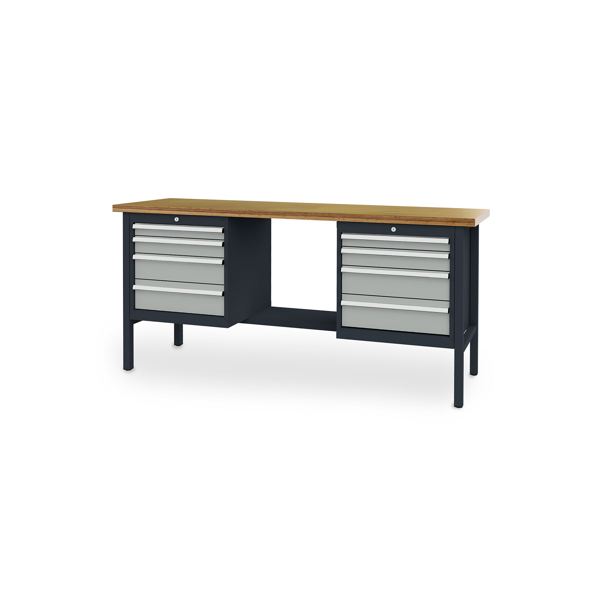 Workbench 8 drawers 2000x600x960