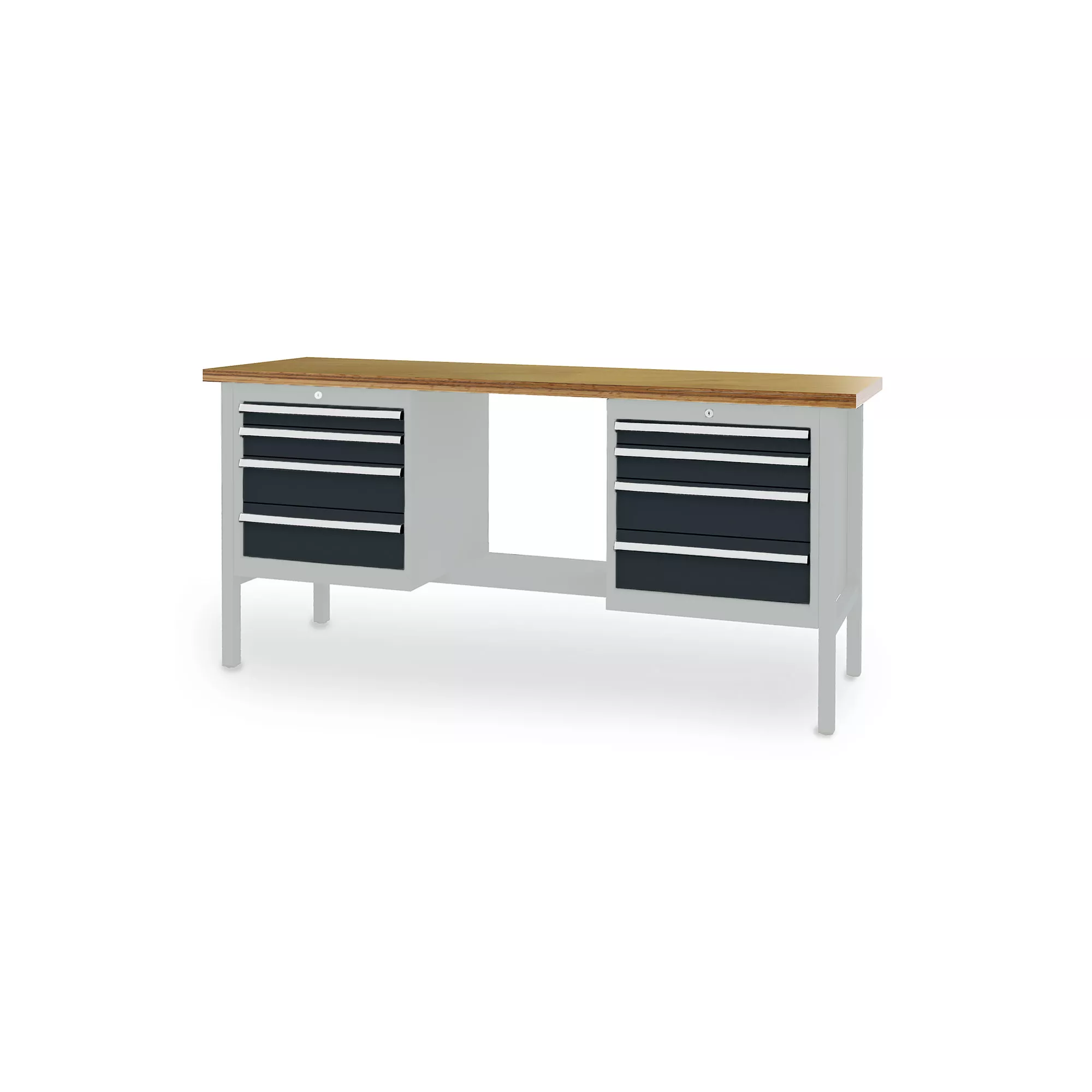 Workbench 8 drawers 2000x600x960