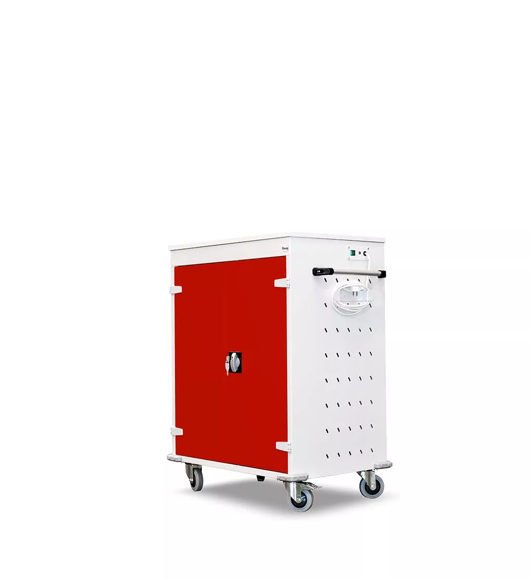 Laptop charging cart 16 compartments available immediately