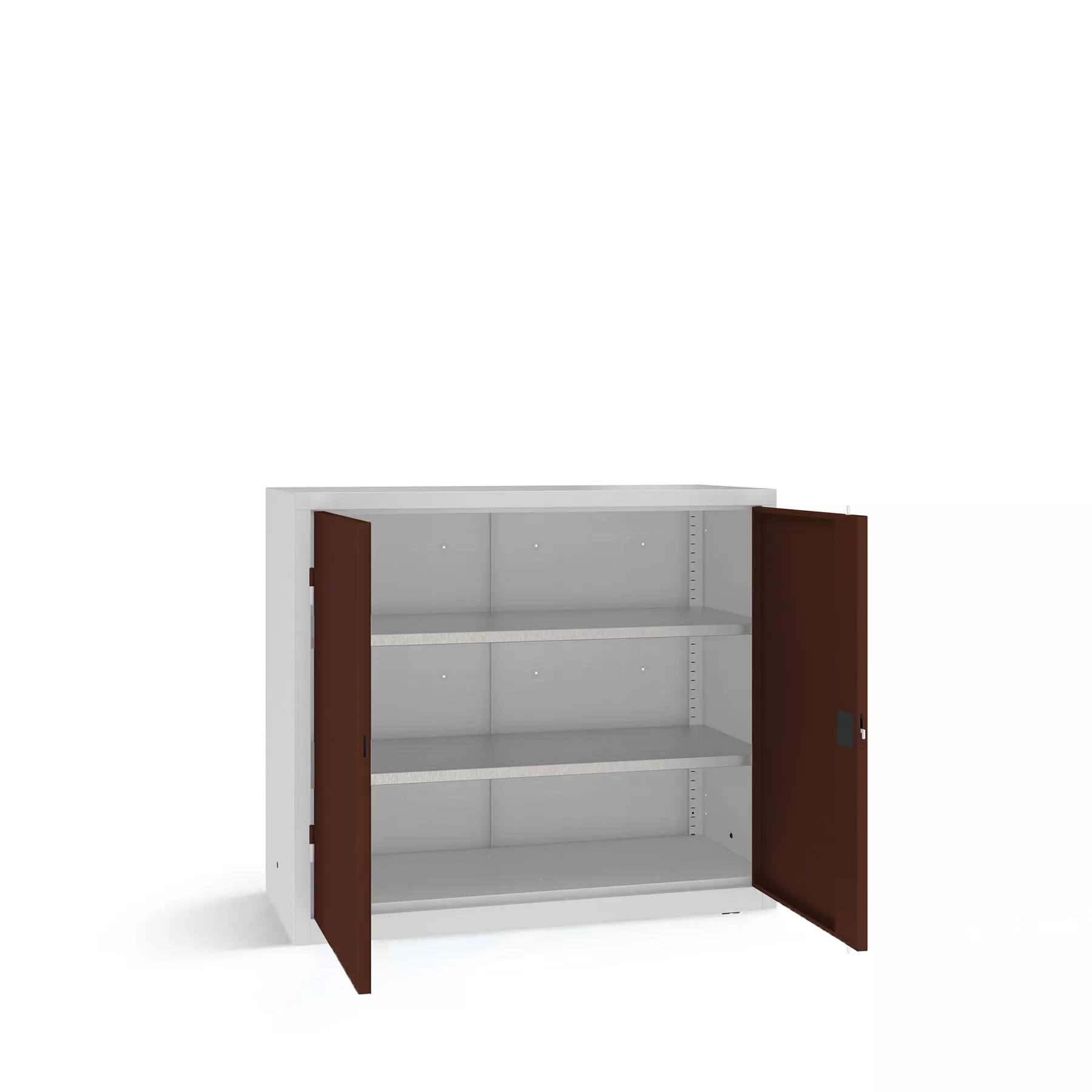 Armoire pour charges lourdes - 2 étagères - 120 cm de largeur