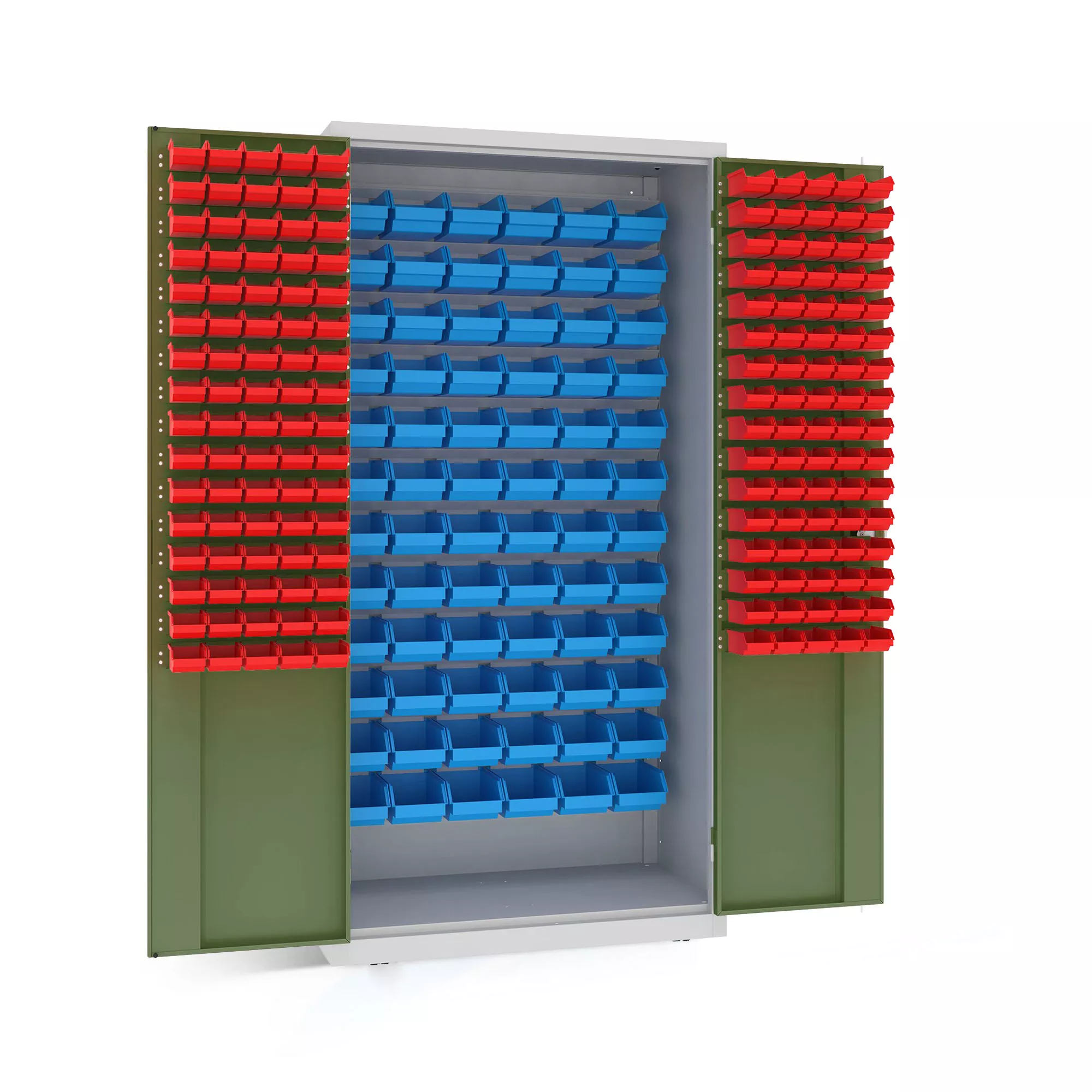 Heavy-duty workshop cabinet with storage boxes 199 x 100