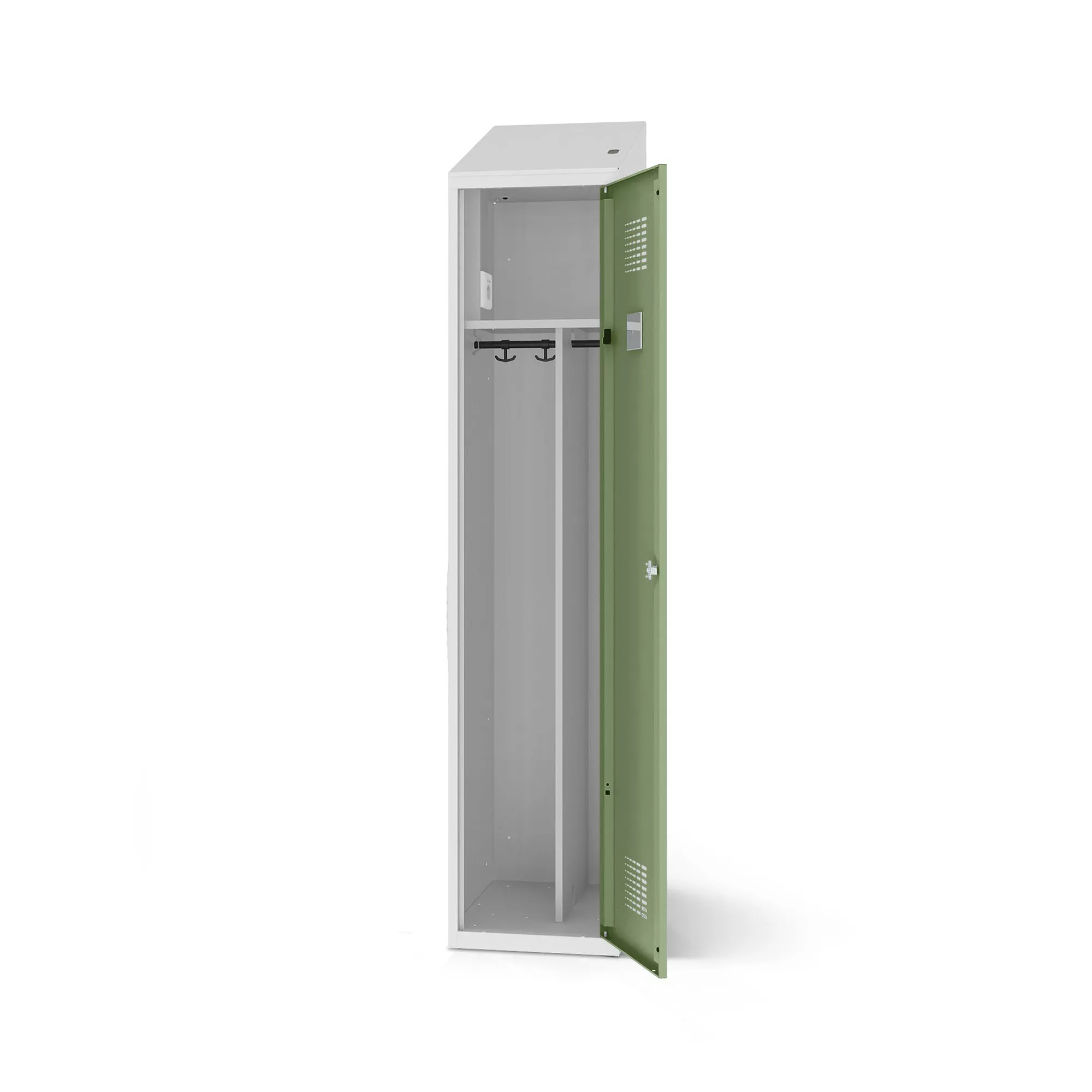 Vestiaire métallique 1 porte - avec fonction de chargement - 40 cm de largeur