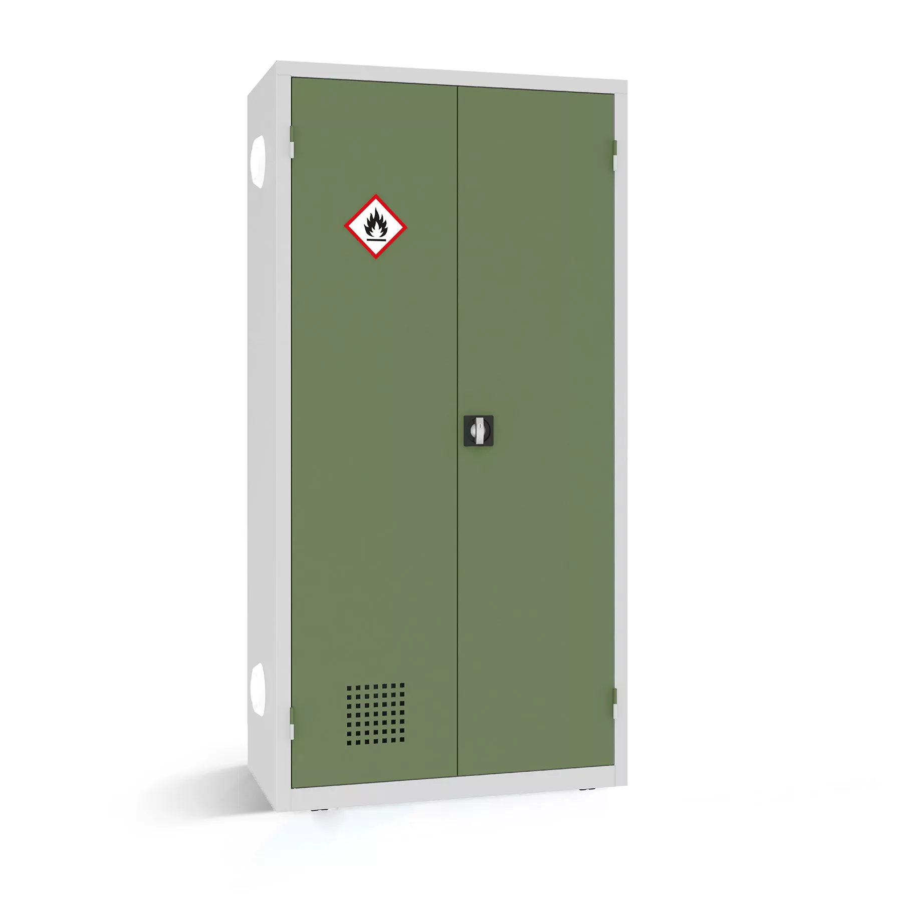 Heavy-duty workshop cabinet for chemicals 199 x 100