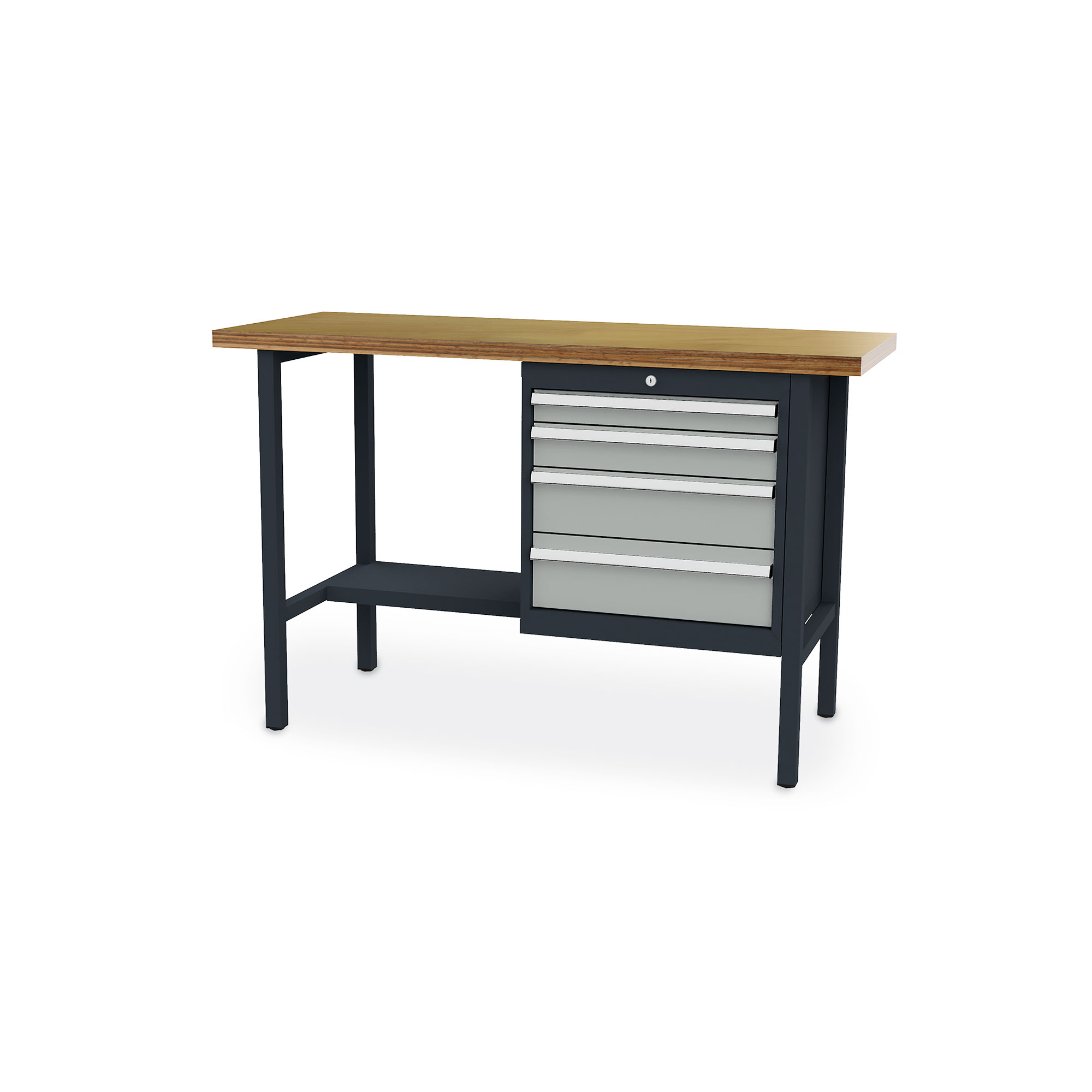 Workbench 4 drawers 1500x600x960