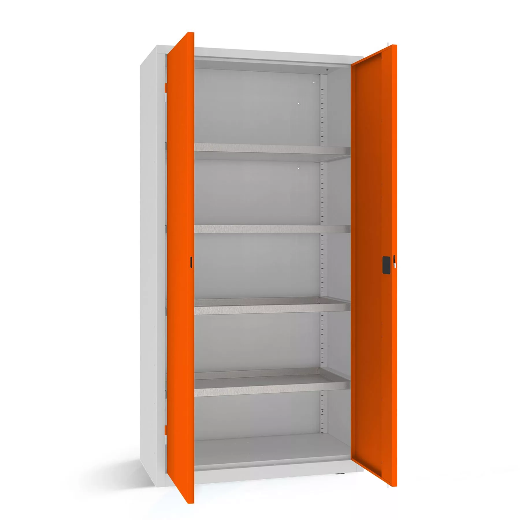 Armoire multifonction - étagères-bacs de rétention - 100 cm de largeur