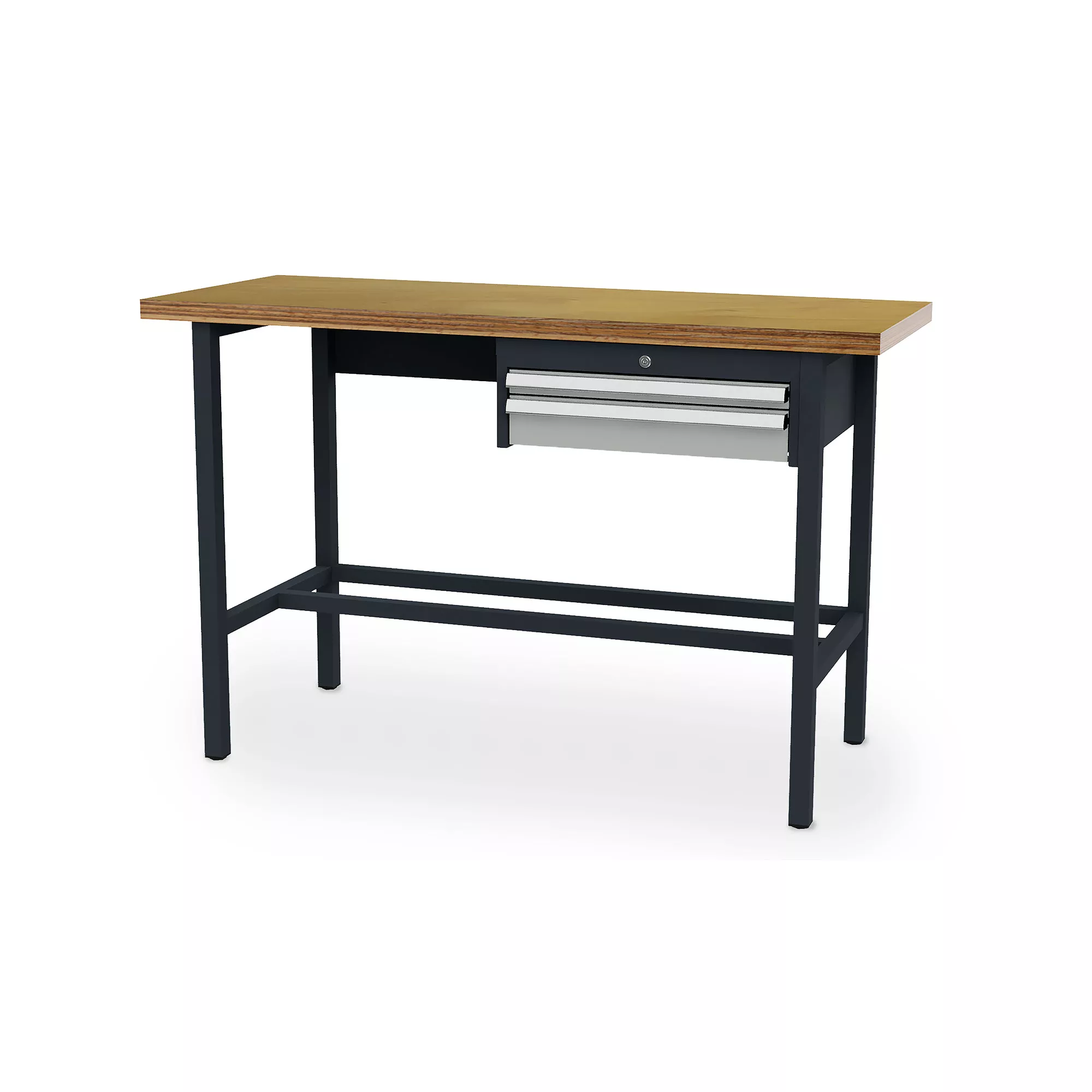 Arbeitstisch 2 Auszüge 1500x600x960