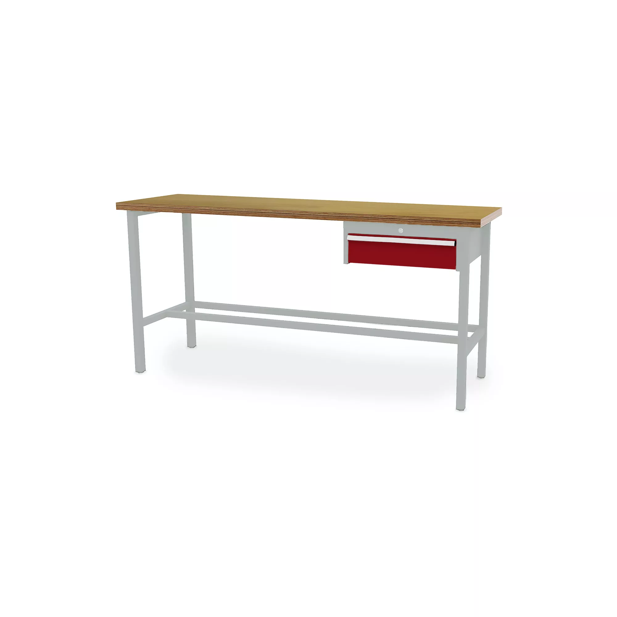 Workshop workbench - 1 drawer - 2000 x 600 x 960 mm (W x D x H)