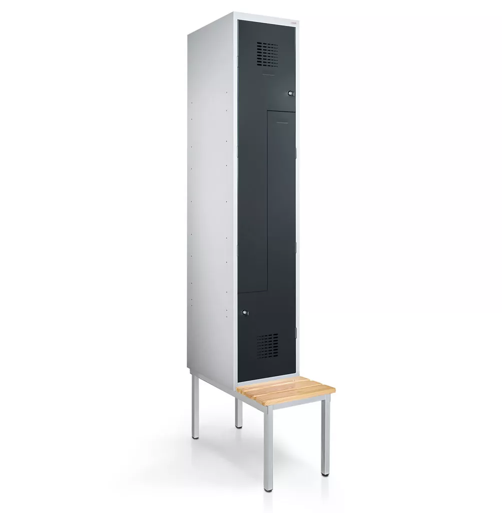 L locker 2 doors width 30 cm