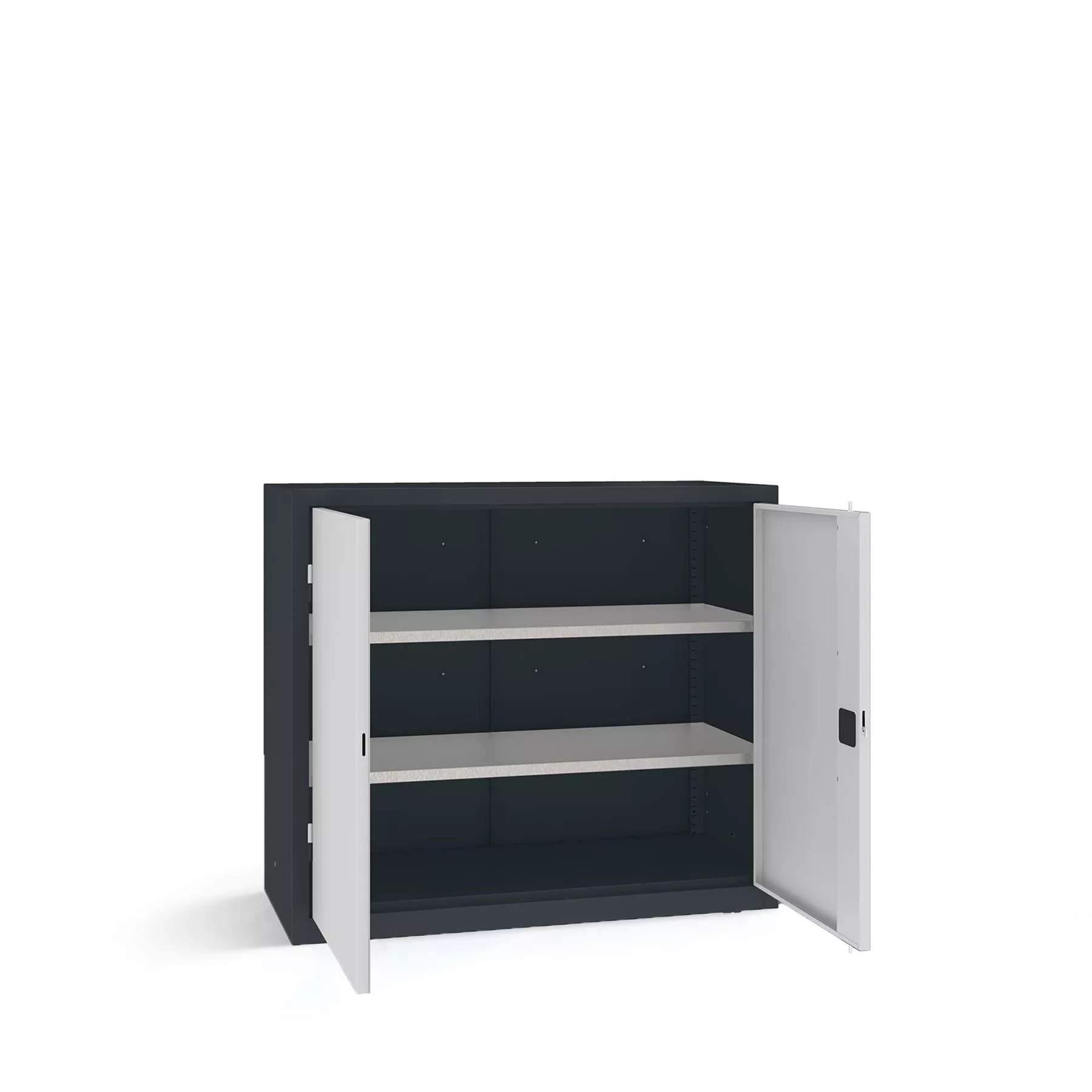 Armoire pour charges lourdes - 2 étagères - 120 cm de largeur
