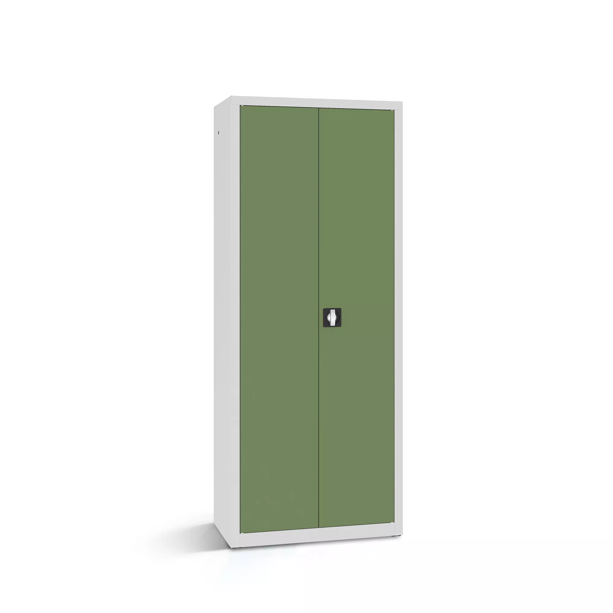 Metal office cabinet - 4 shelves - 80 cm wide