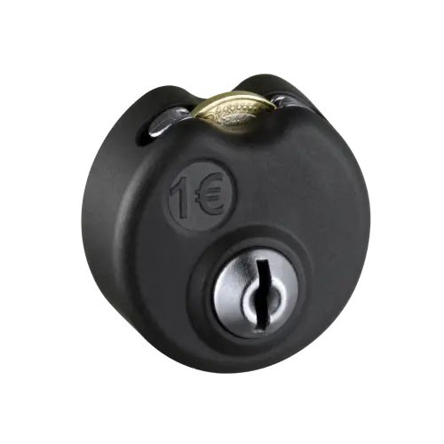 Coin deposit lock for 1 EUR coins - for lockeel® lockers and locker cabinets