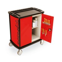 Maxmobile 1-D workshop trolley with hinged doors