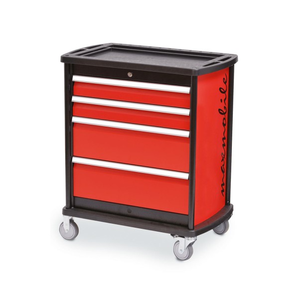 Maxmobile 1-C workshop trolley with 4 drawers