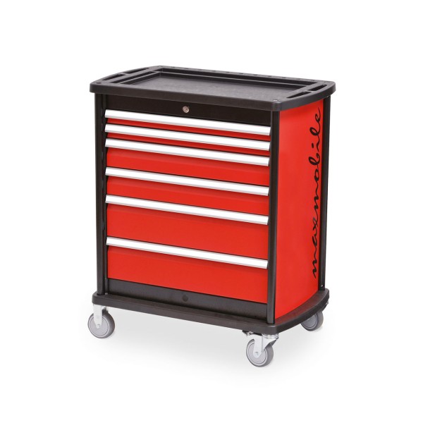 Maxmobile 1-B workshop trolley with 6 drawers