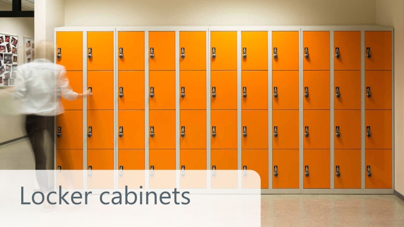 Locker cabinets & safe deposit boxes