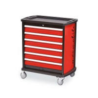 Maxmobile 1-A workshop trolley with 6 drawers