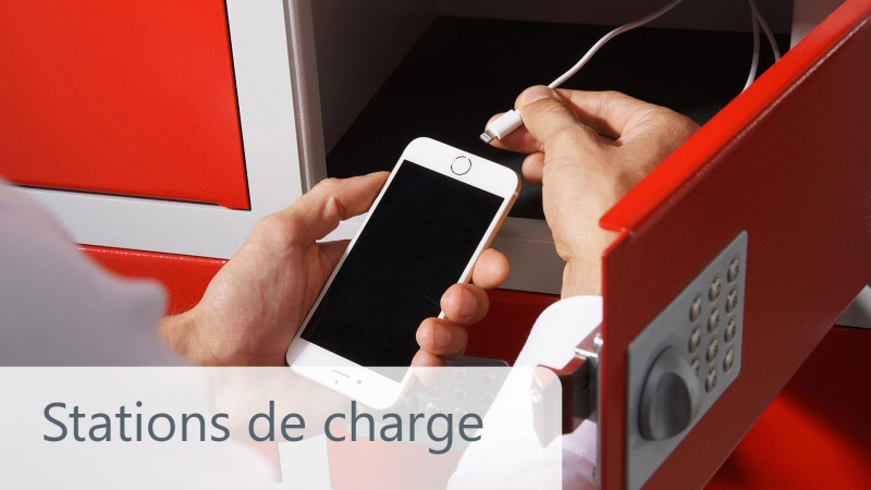 stations de charge pour smartphones, tablettes, ordinateurs portables, vélos électriques &amp; appareils électriques